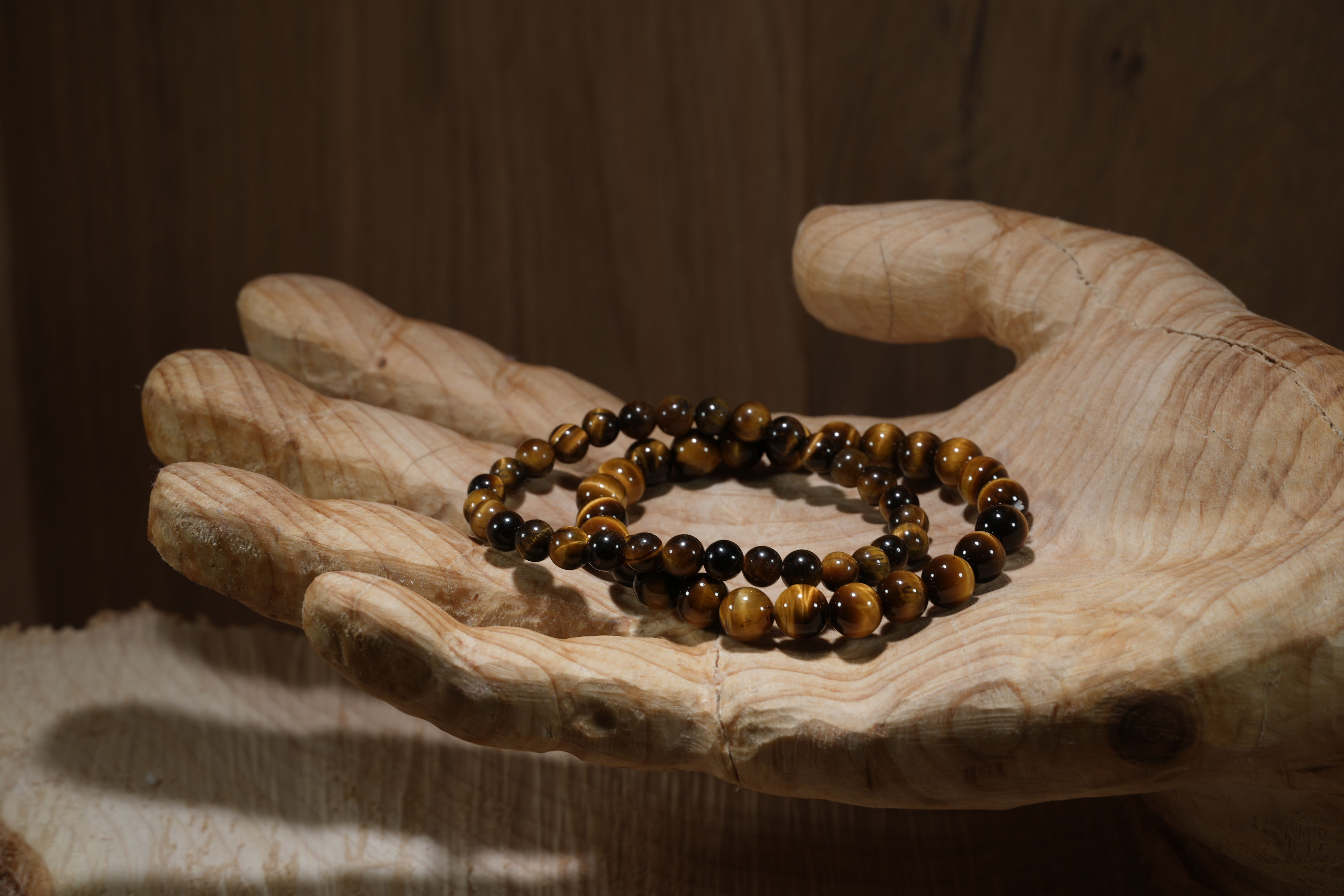 Tiger’s eye, bracelets