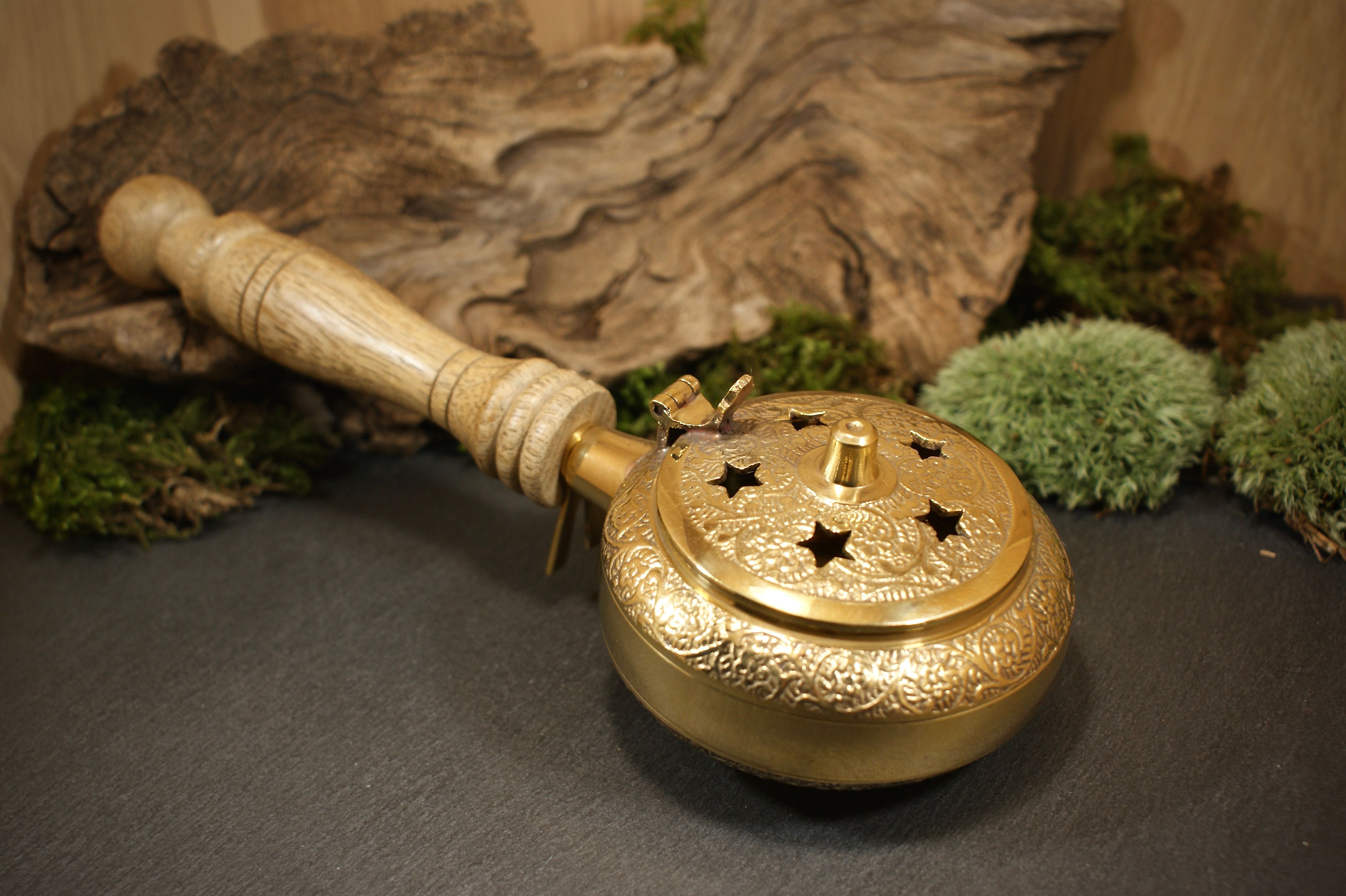 1001 Nights incense pan