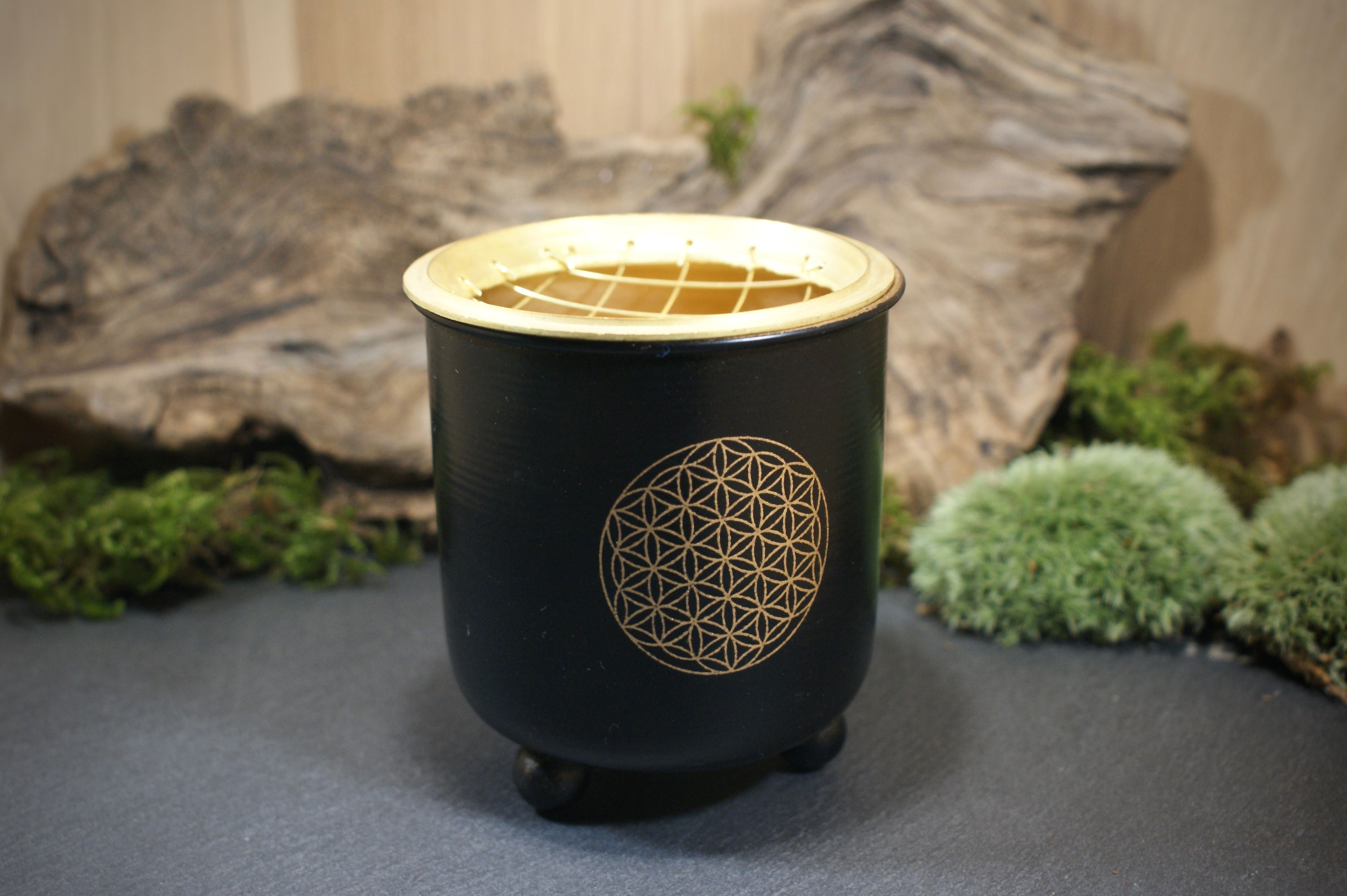 Flower of Life mesh burner