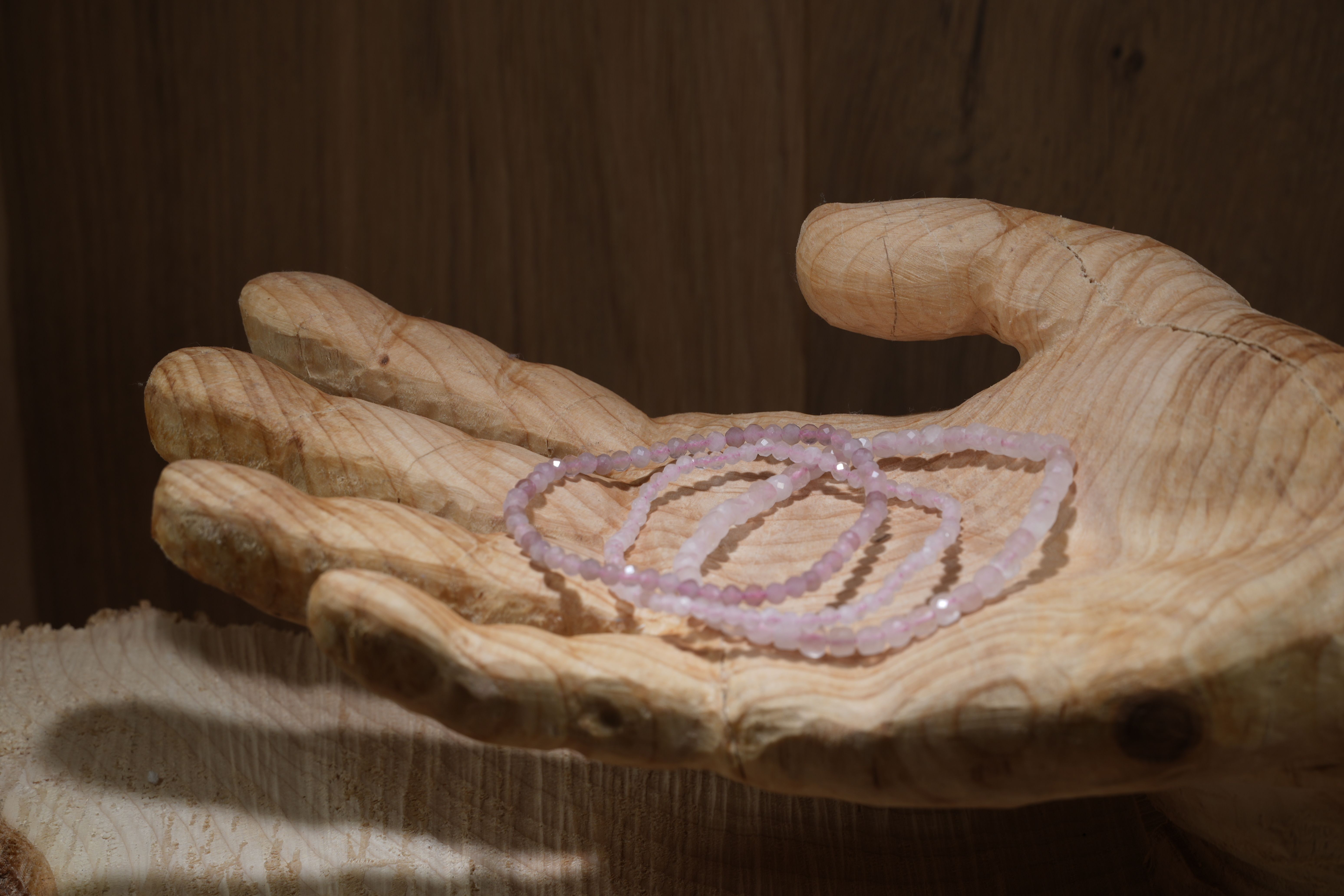 Rose quartz, bracelets