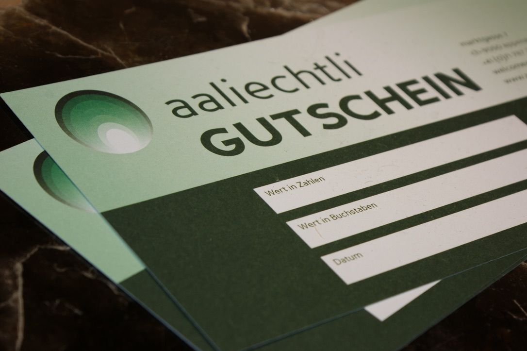 Aaliechtli gift voucher