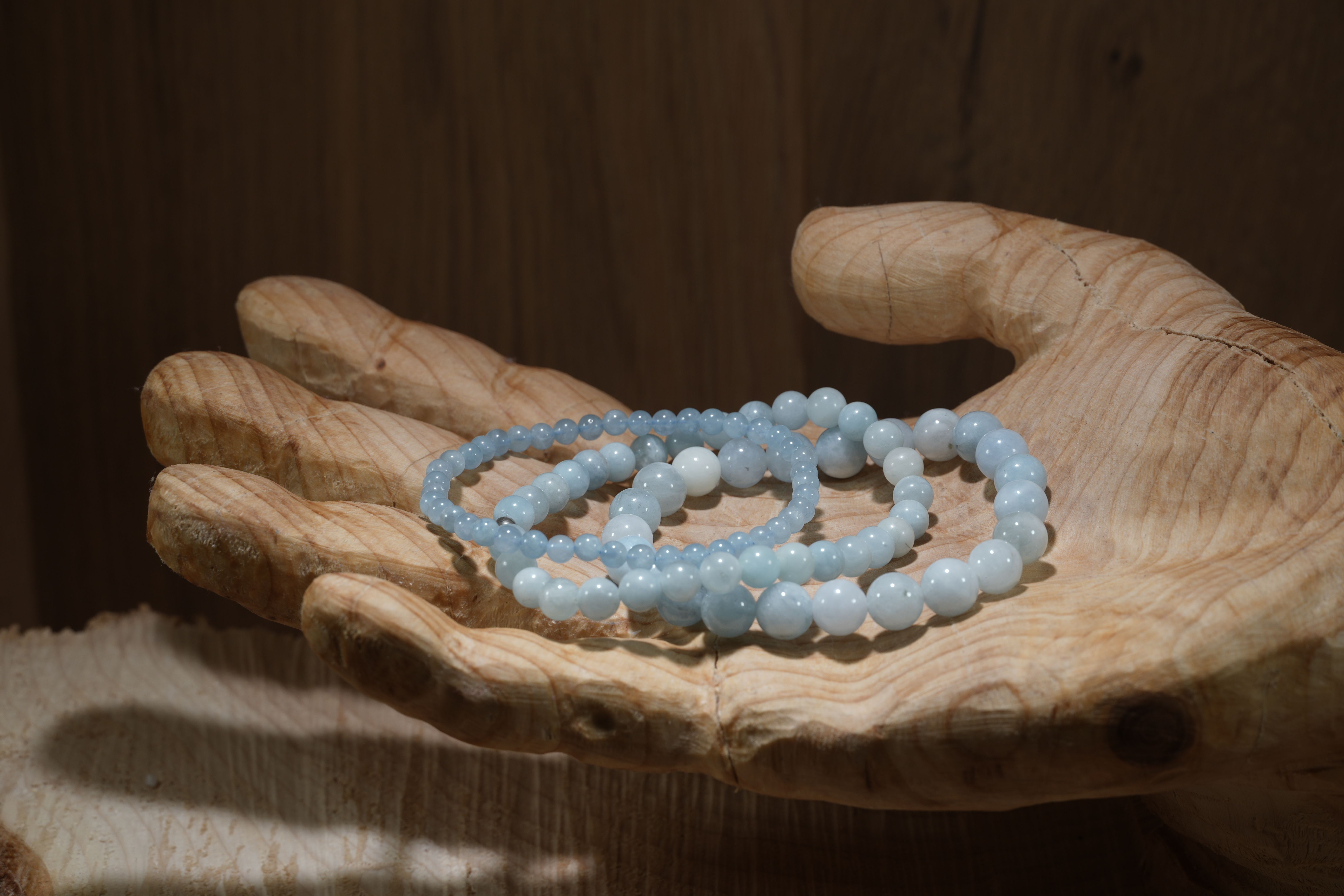 Aquamarine, bracelets