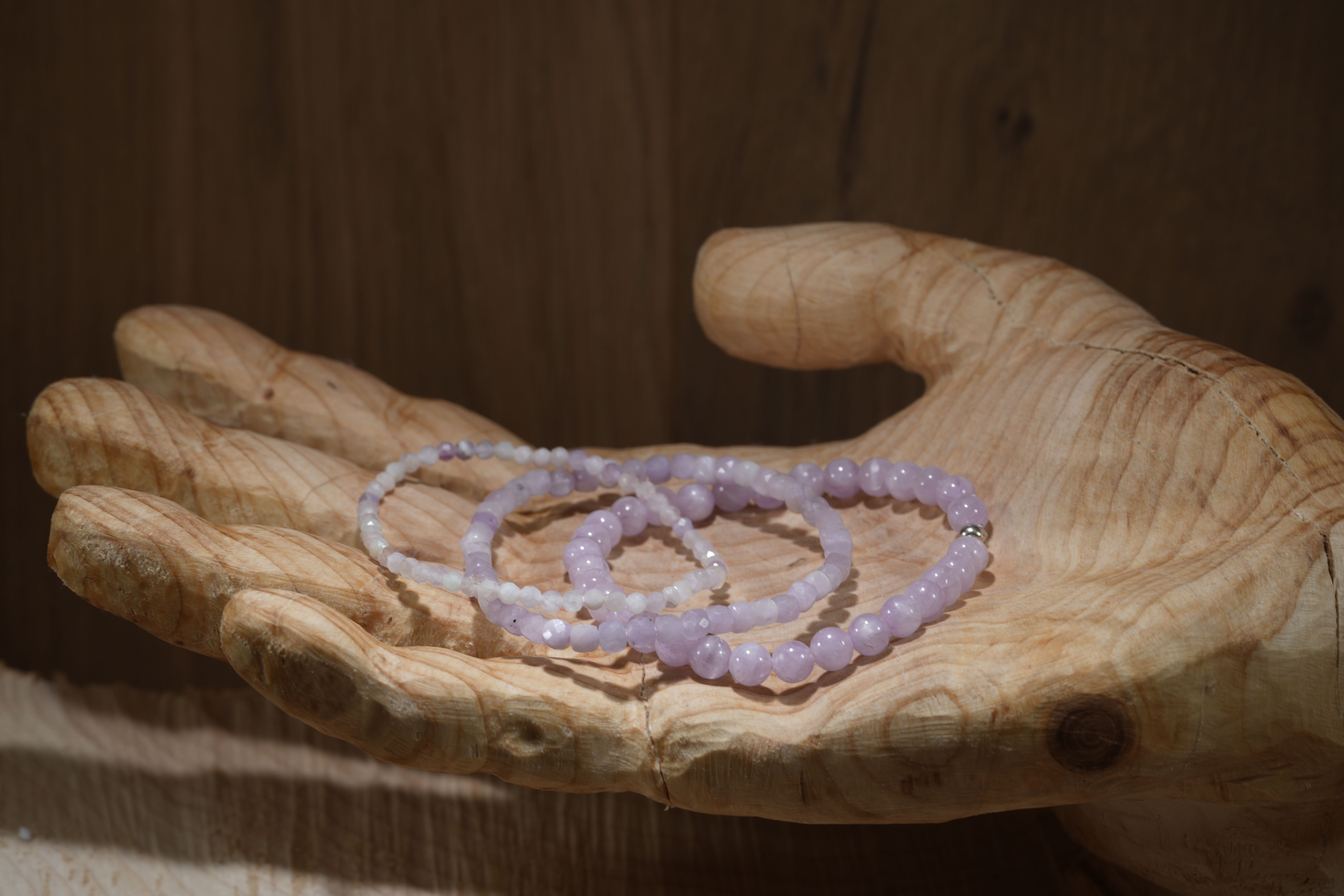 Kunzite, bracelets