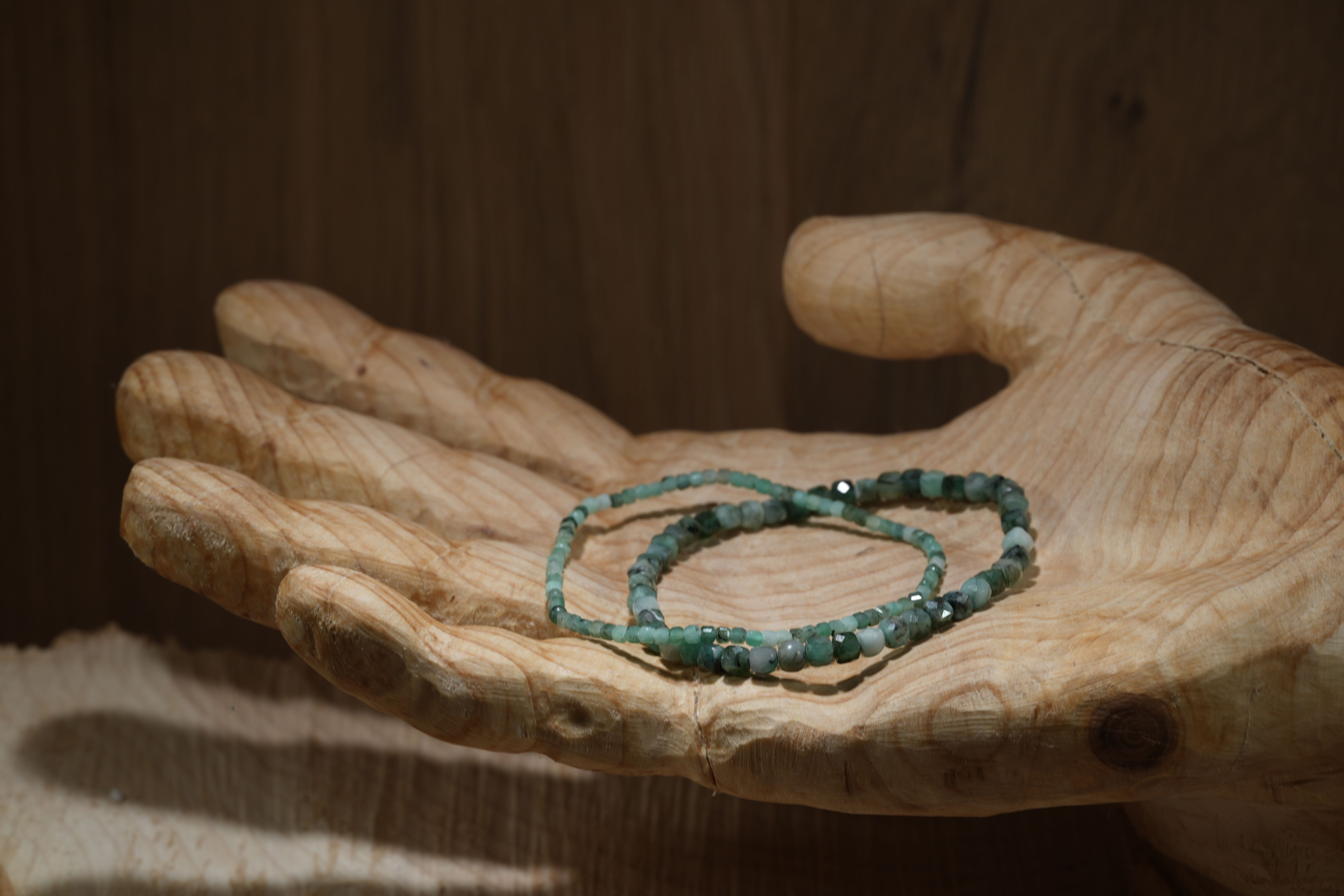 Emerald, bracelets