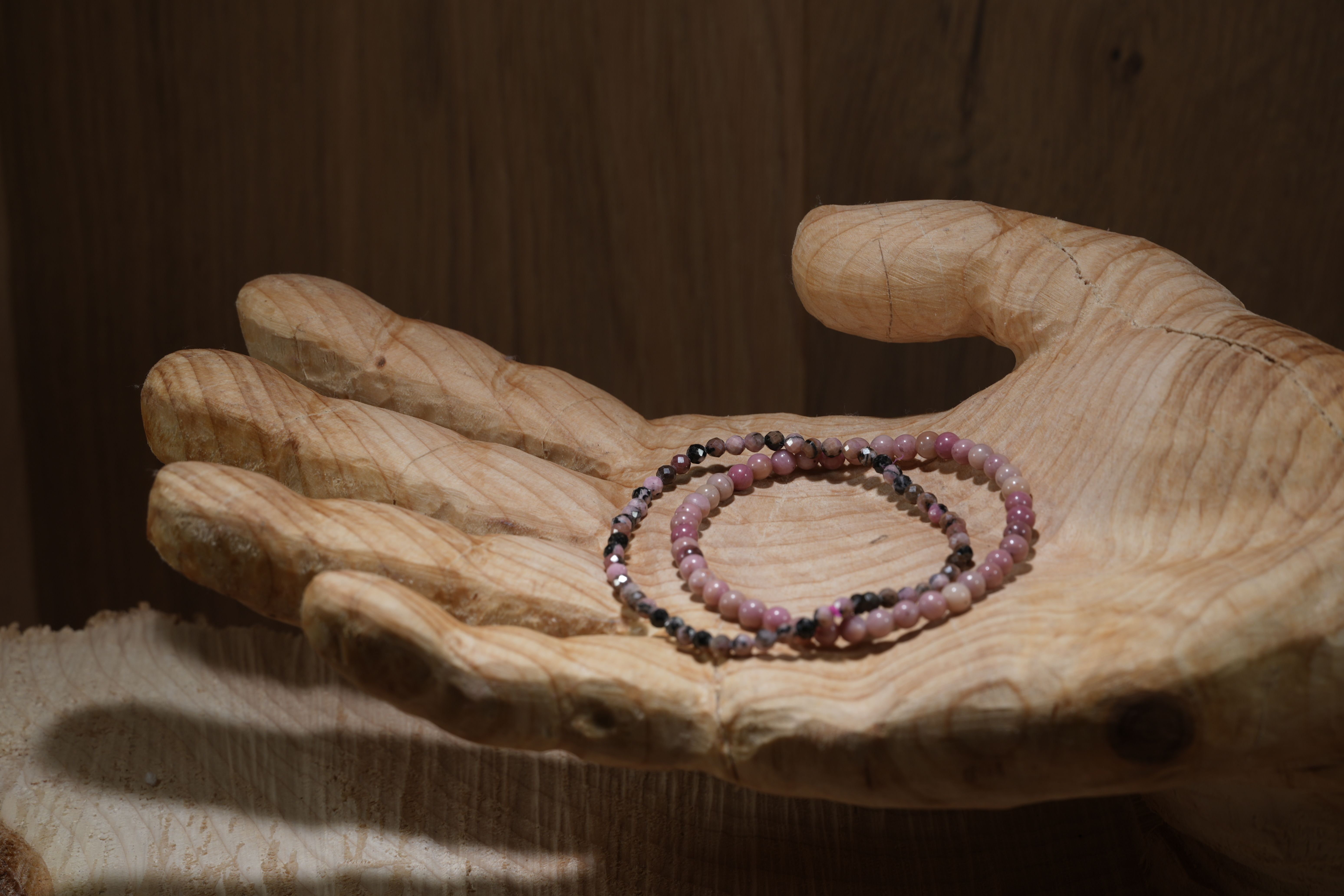 Rhodonite, bracelets