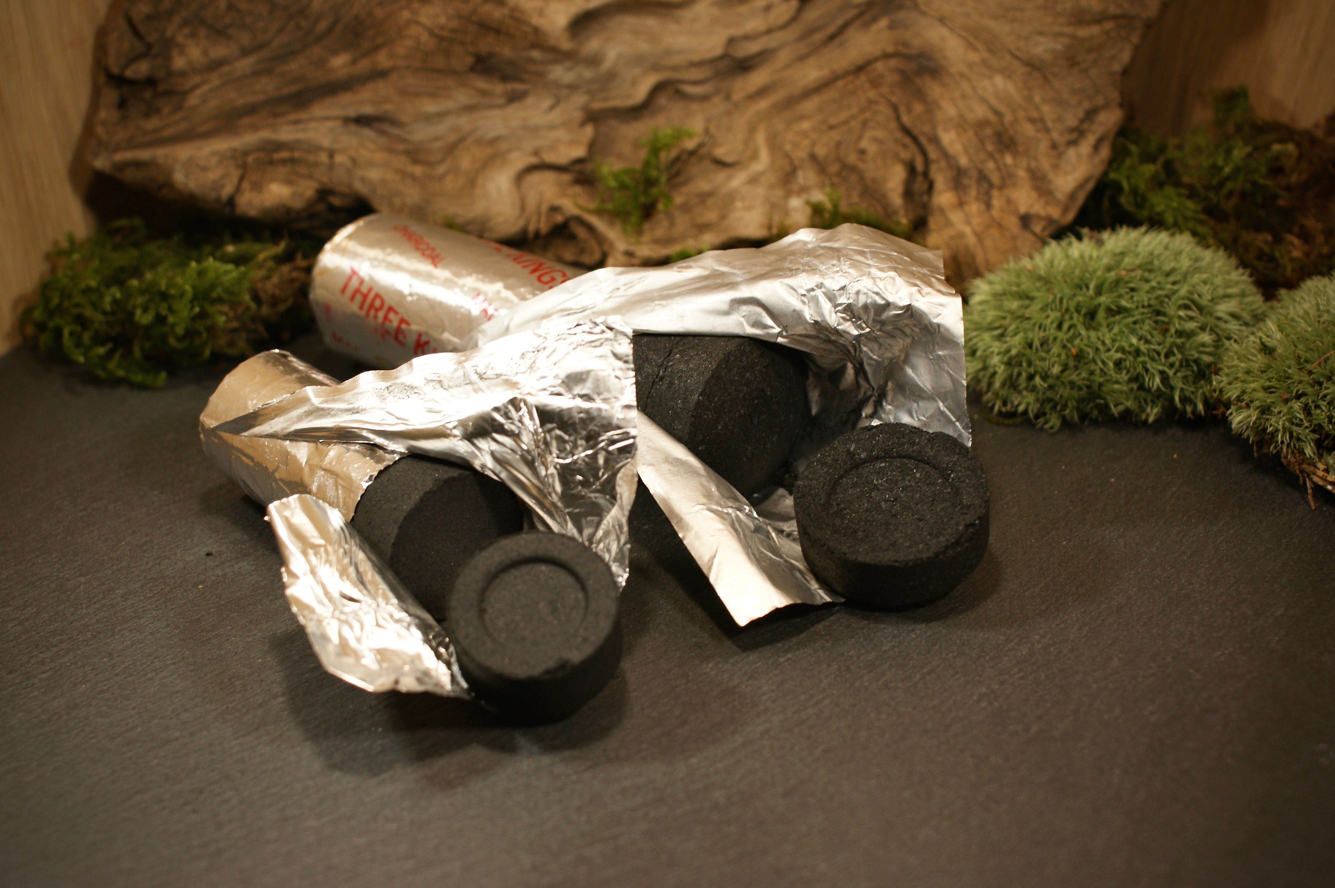 Quick-light incense charcoal