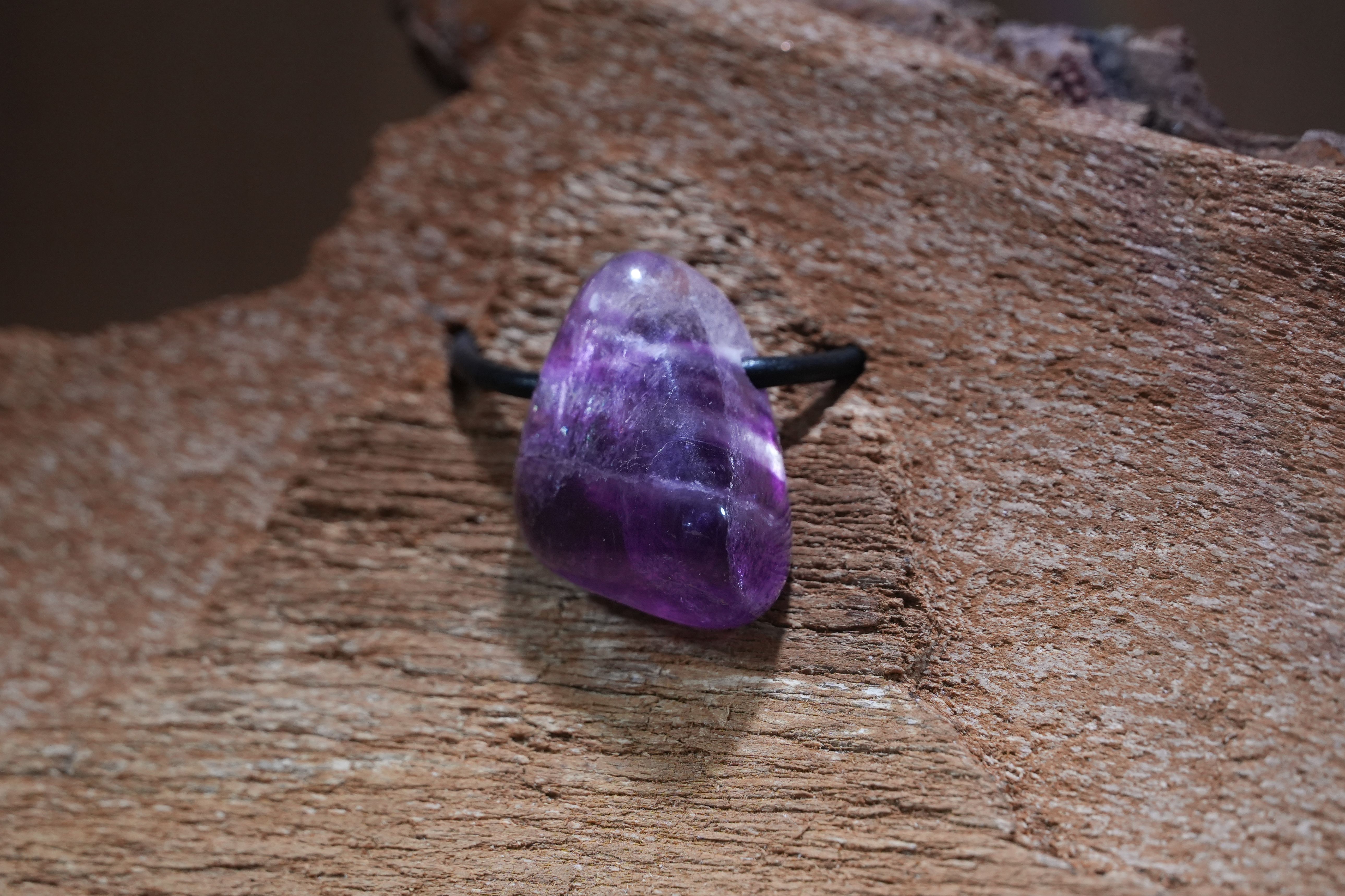 Fluorite, Drilled · No. 1, 2 × 2.8 cm