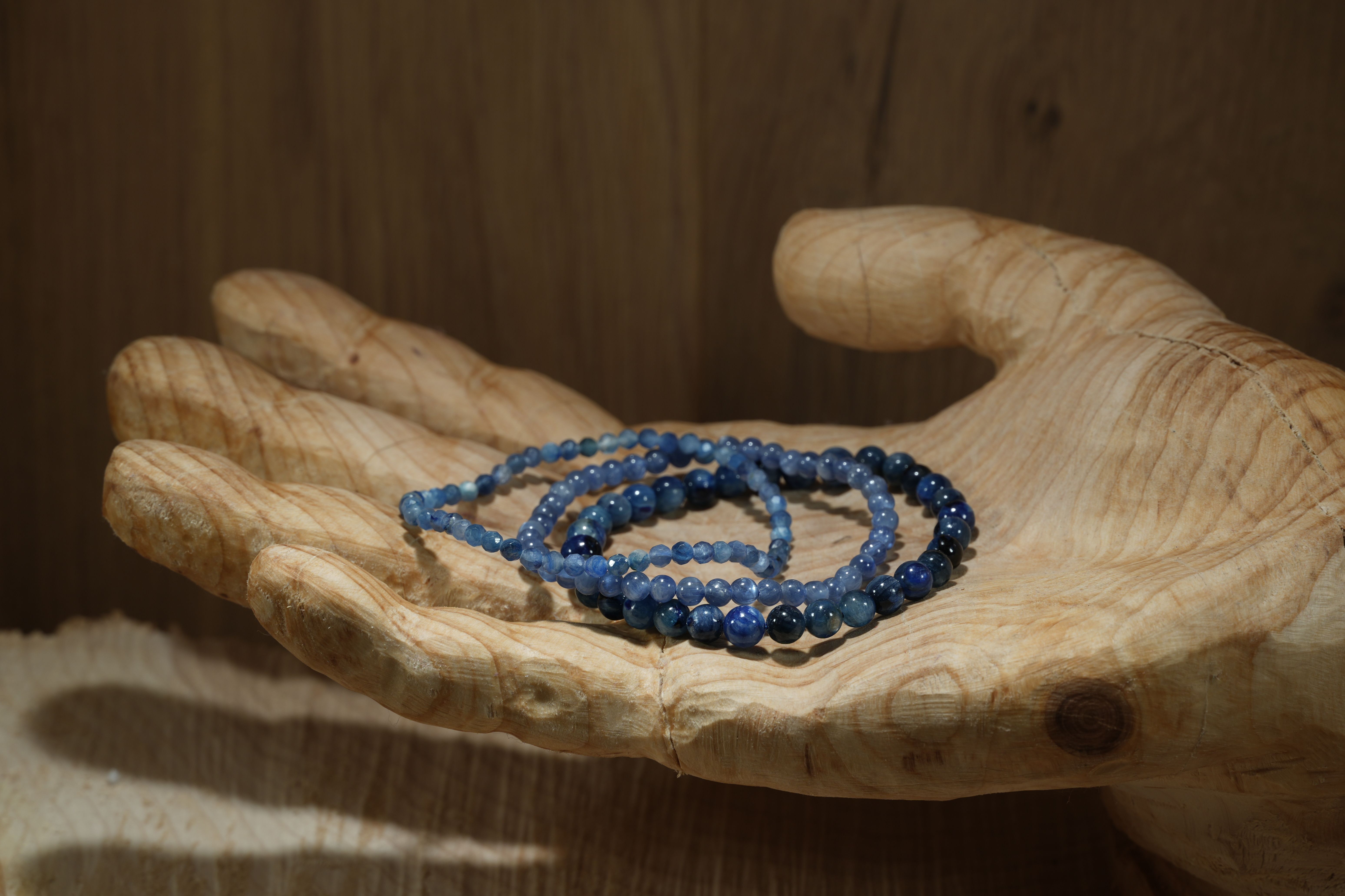 Kyanite, bracelets